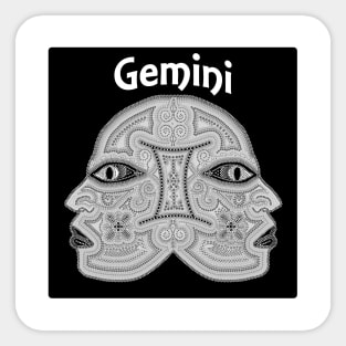 Gemini Sticker